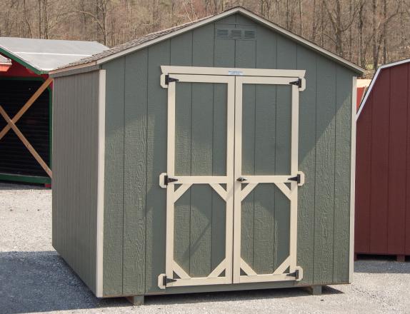 8x10 Economy Style Madison Peak Storage Shed from Pine Creek Structures of Spring Glen (Hegins), PA