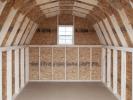 8x10 Heavy Duty Mini Barn Storage Shed Interior