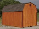 10x14 Custom Madison Series Dutch Barn With Rustic Cedar Siding