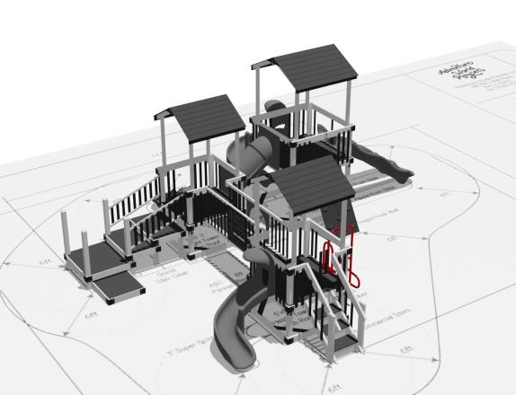 Large ASTM Compliant Playset