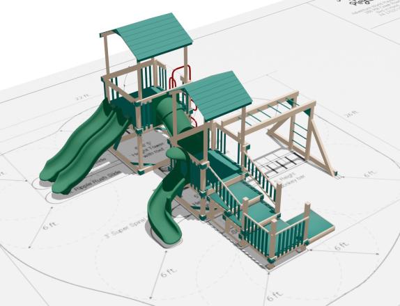 Medium ASTM Compliant Playset